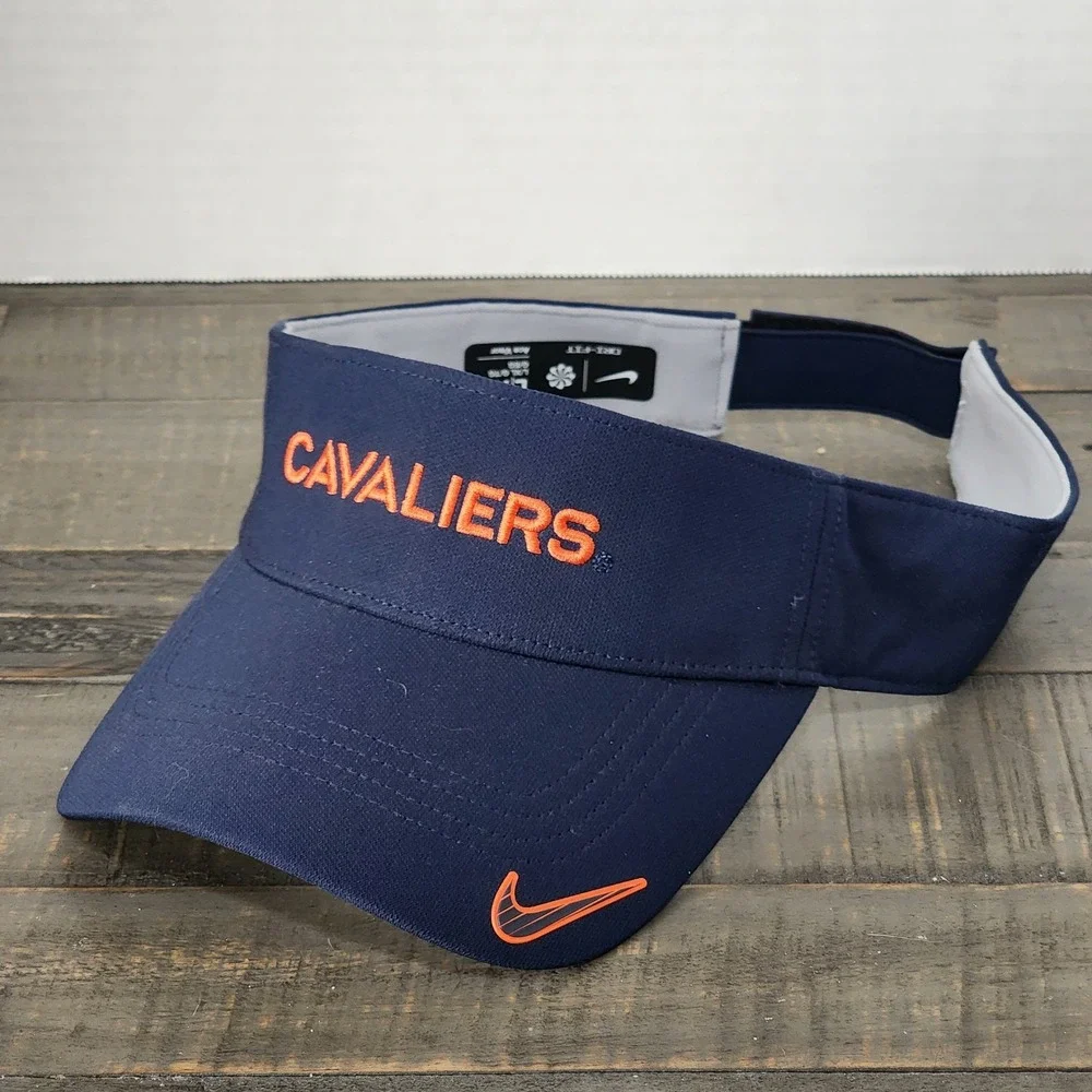 Virginia Cavaliers Nike Dri-Fit Team Issue Ace Visor Hat Size L/XL On Field Cap